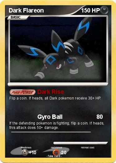 Pokemon Dark Flareon