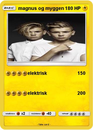 Pokemon magnus og myggen
