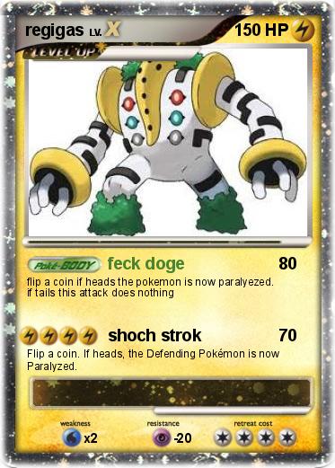 Pokemon regigas