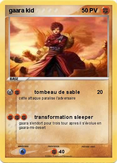 Pokemon gaara kid