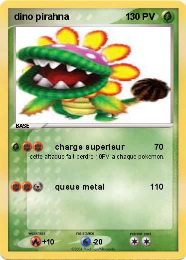 Pokemon dino pirahna                      1