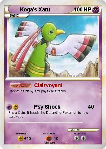 Pokemon Koga's Xatu