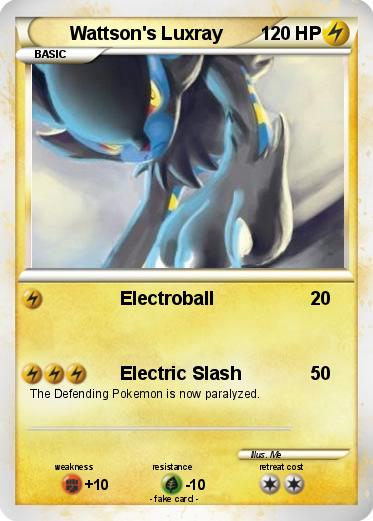 Pokemon Wattson's Luxray