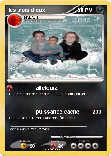 Pokemon les trois dieux