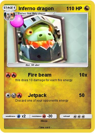 Pokemon Inferno dragon