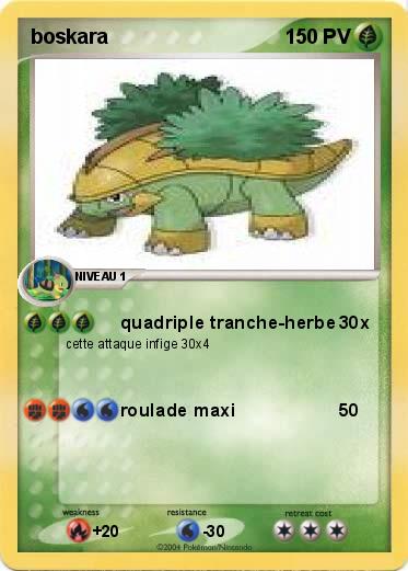 Pokemon boskara