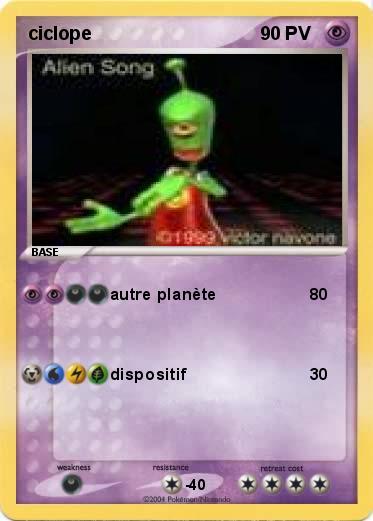 Pokemon ciclope