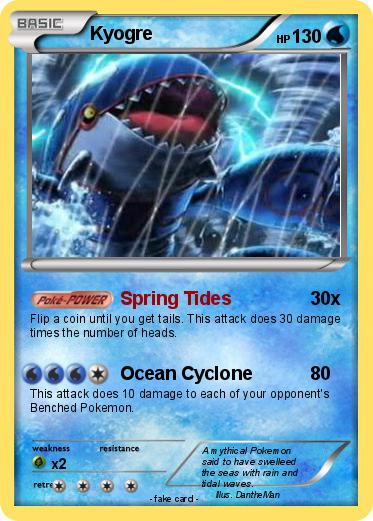 Pokemon Kyogre