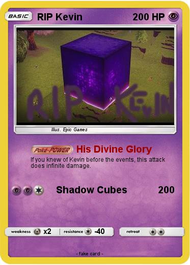 Pokemon RIP Kevin