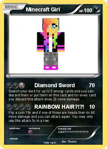 Pokemon Minecraft Girl