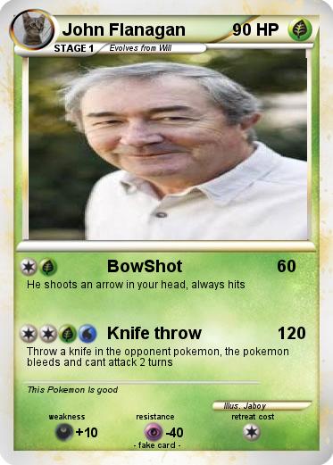 Pokemon John Flanagan
