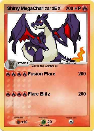 Pokemon Shiny MegaCharizardEX
