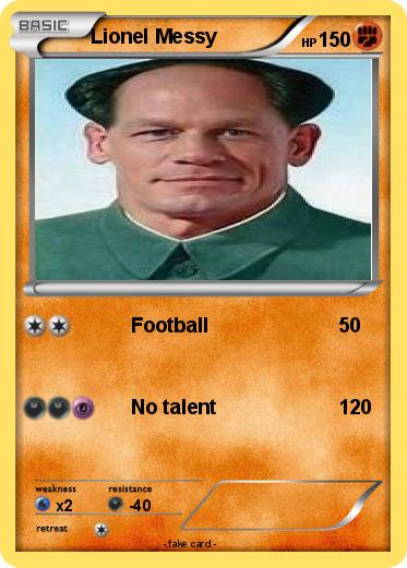 Pokemon Lionel Messy