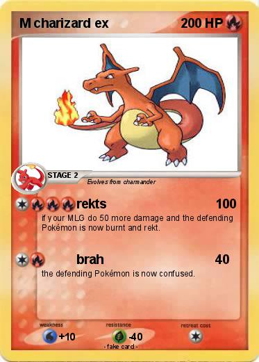 Pokemon M charizard ex