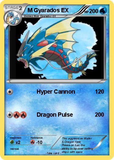 Pokemon M Gyarados EX