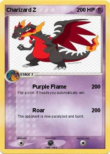 Pokemon Charizard Z