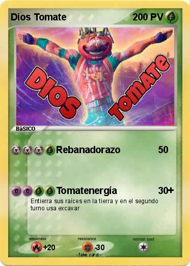 Pokemon Dios Tomate