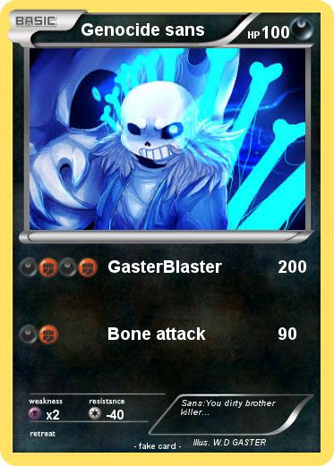 Pokemon Genocide sans