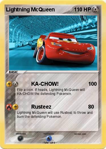 Pokemon Lightning McQueen