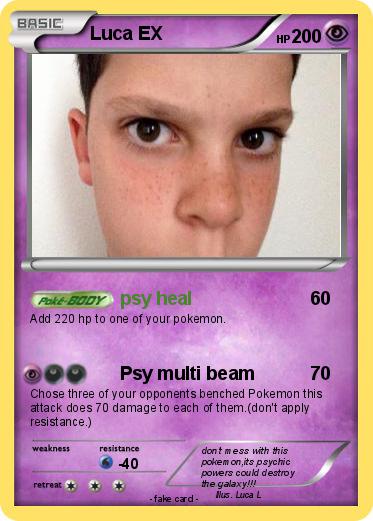 Pokemon Luca EX