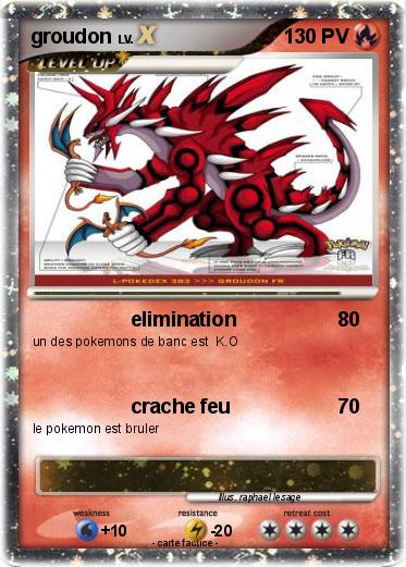 Pokemon groudon
