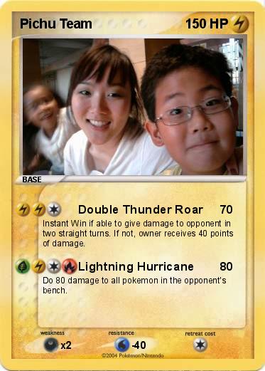 Pokemon Pichu Team