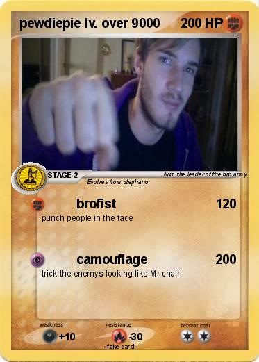 Pokemon pewdiepie lv. over 9000