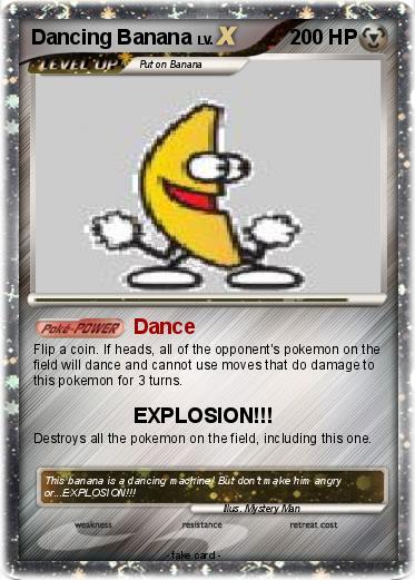 Pokemon Dancing Banana
