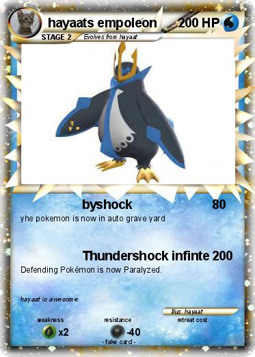Pokemon hayaats empoleon