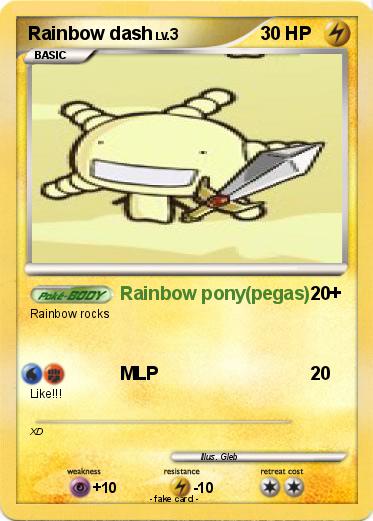 Pokemon Rainbow dash