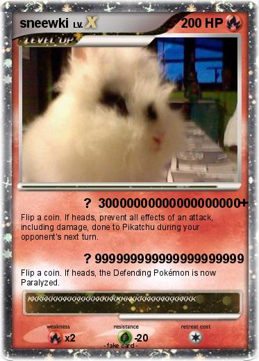 Pokemon sneewki