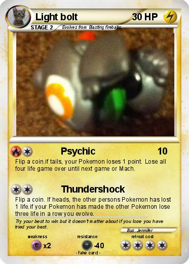 Pokemon Light bolt