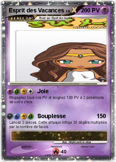 Pokemon Esprit des Vacances