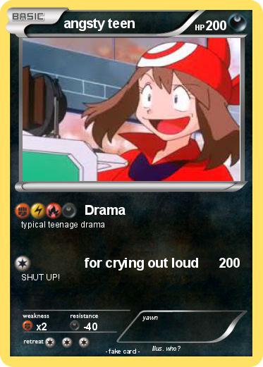 Pokemon angsty teen