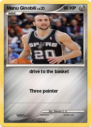 Pokemon Manu Ginobili