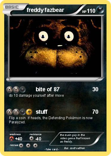 Pokemon freddy fazbear