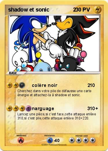 Pokemon shadow et sonic                2