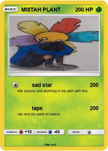 Pokemon MISTAH PLANT