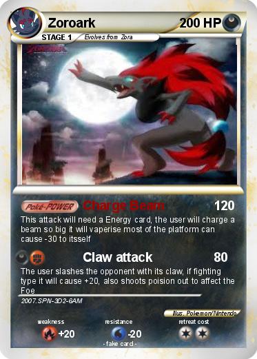 Pokemon Zoroark