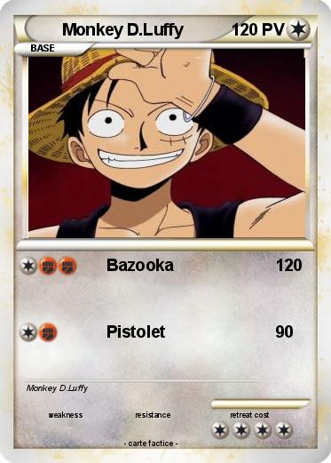 Pokemon Monkey D.Luffy