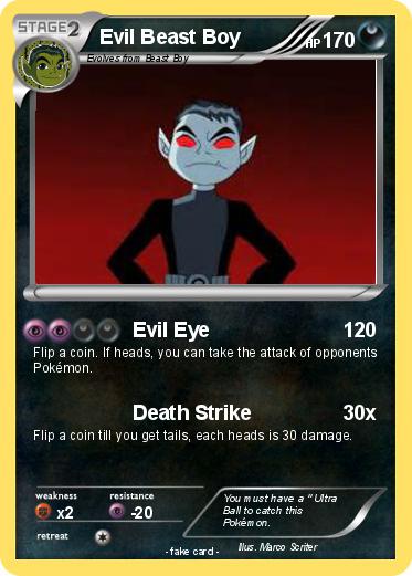 Pokemon Evil Beast Boy