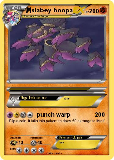 Pokemon slabey hoopa