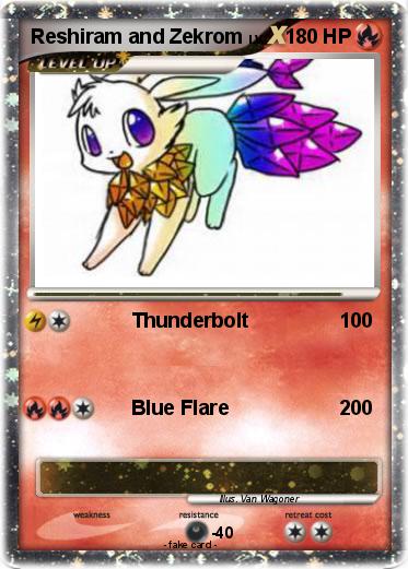 Pokemon Reshiram and Zekrom