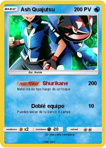 Pokemon Ash Quajutsu