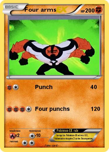 Pokemon Four arms