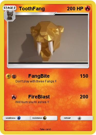 Pokemon ToothFang
