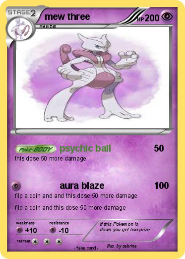 Pokemon mew three