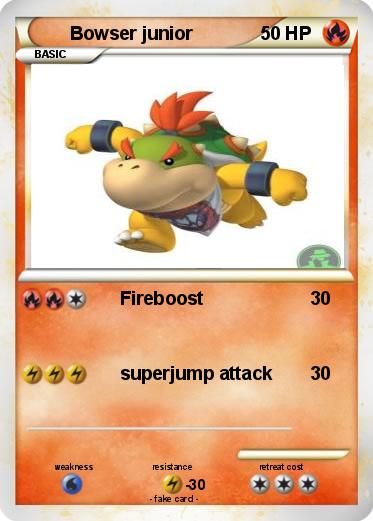 Pokemon Bowser junior