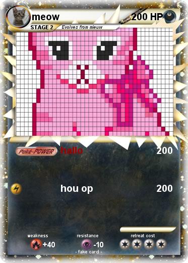 Pokemon meow
