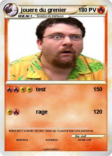 Pokemon jouere du grenier